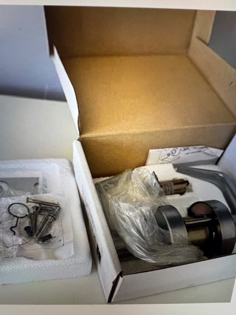 Hager # 129002, 2510 Withnell Passage Cylindrical Lock Satin Chrome Finish - Picture 7 of 10